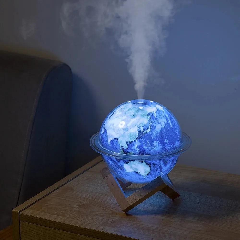 Diffuseur et lampe sous forme de planète