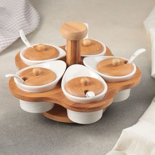 lot de 5 pots